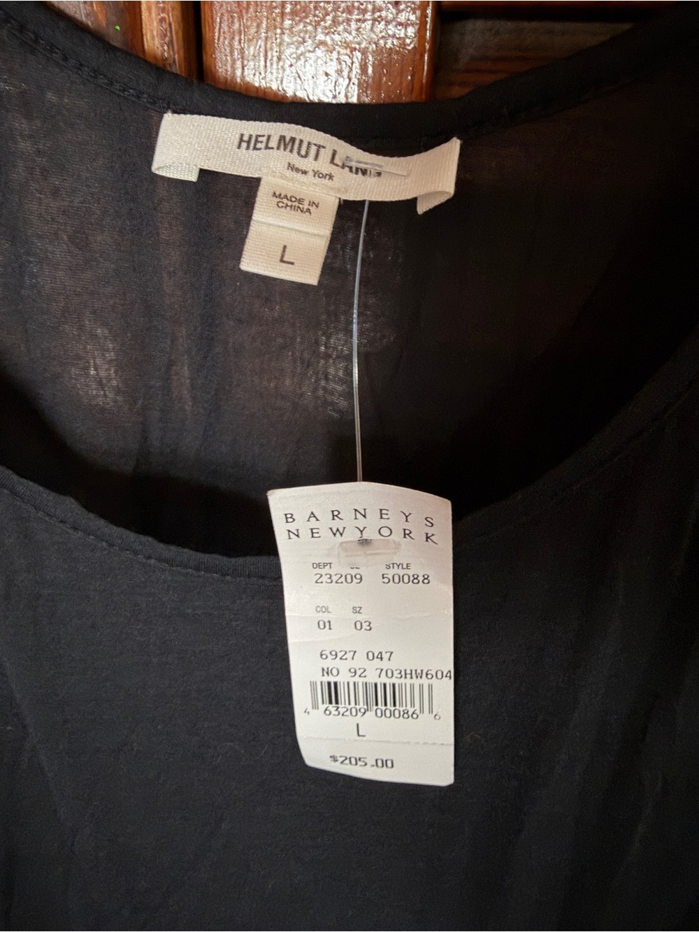NWT Helmut Lang Mini Dress Charcoal Grey Sz L - Picture 4 of 5